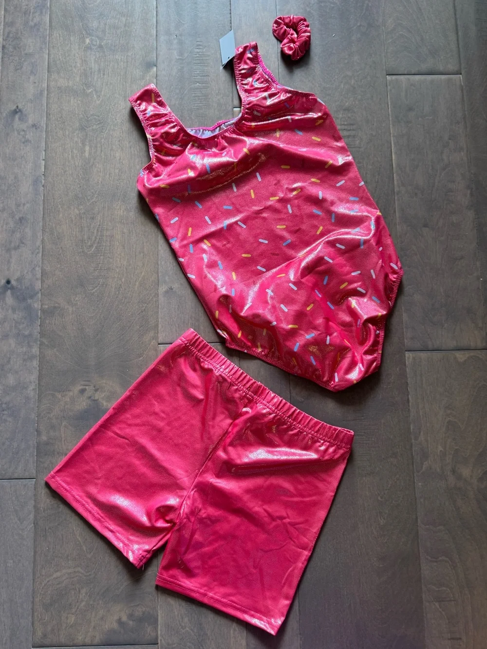 NWT 3 Piece Leotard Set